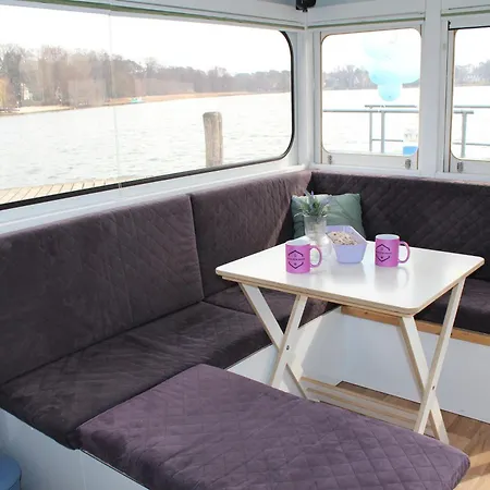 Wohlfühlboot Hausboot - Festlieger Im Hafen - Wc An Bord, Dusche An Land *